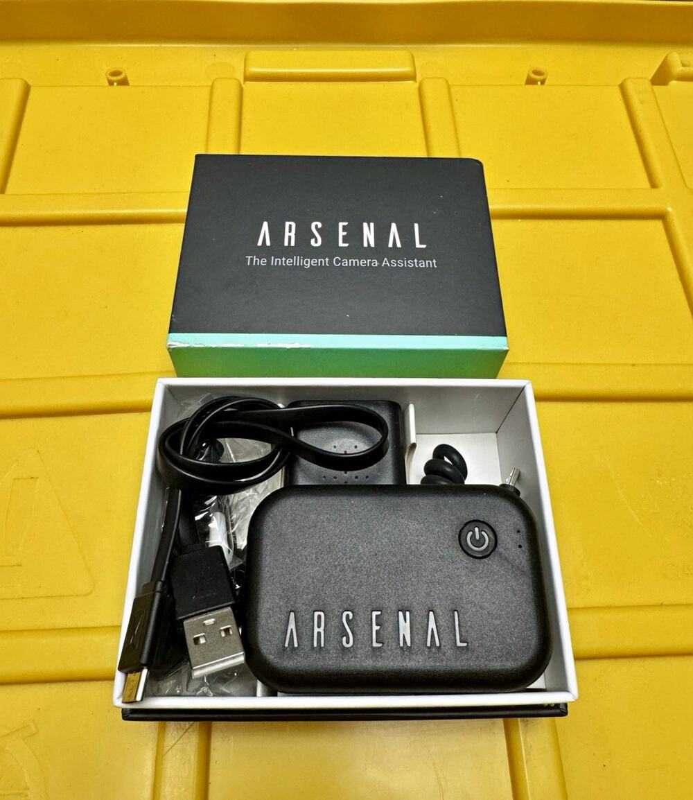 Arsenal Intelligent Camera Assistant Wireless Remote Control Mini USB, Black